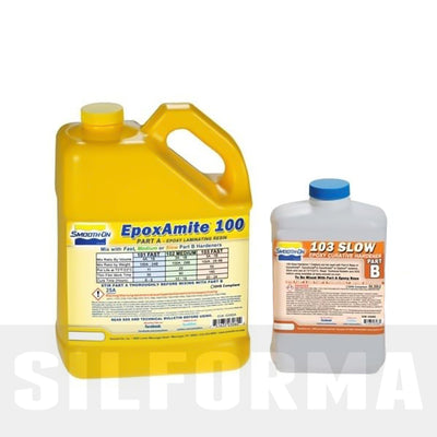 "Smooth-On" - Epoksidinių sistemų laminavimas - "Epoxamite slow"
