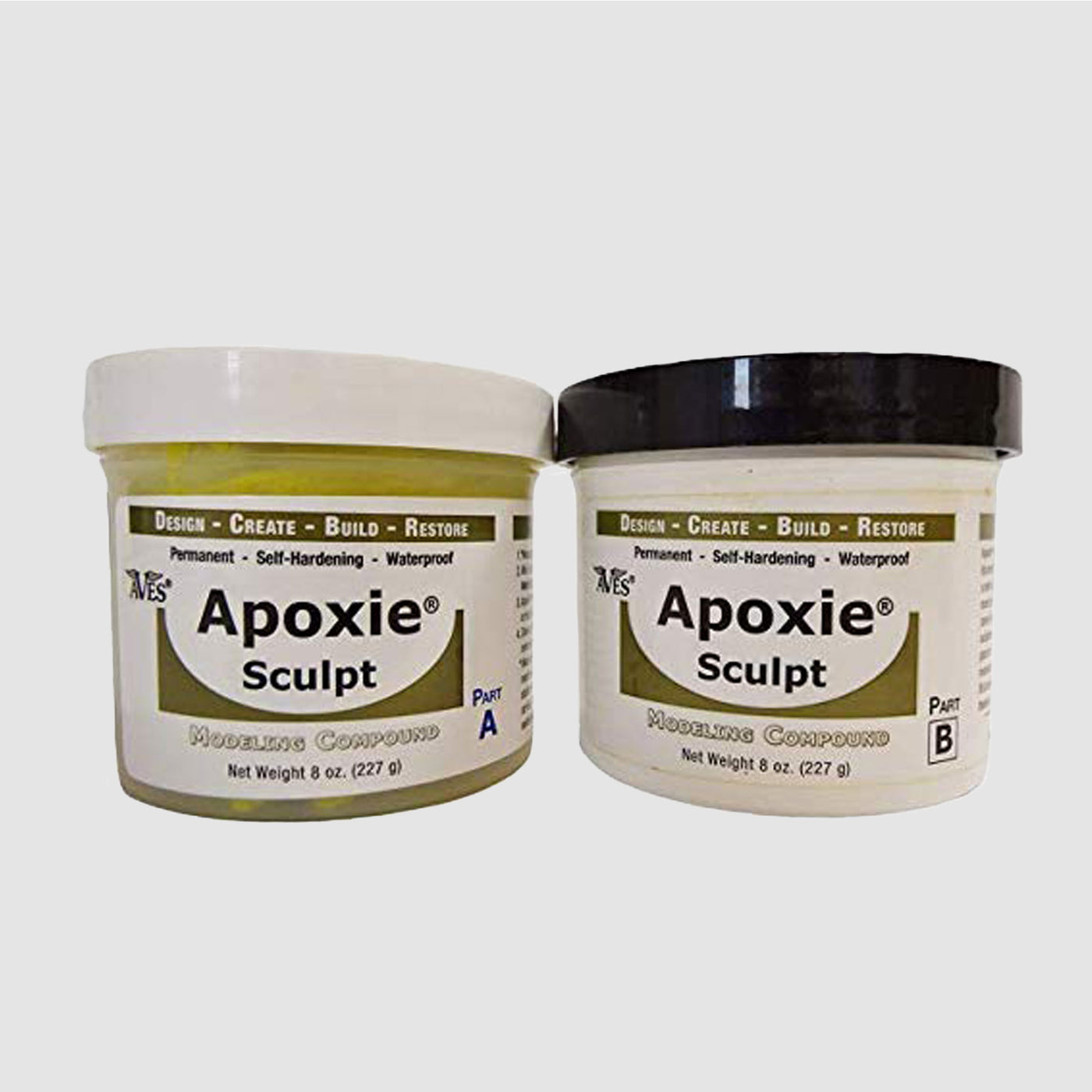 "Aves" Epoksidinis molis - lipdymui, vidutinis rinkinys 454g