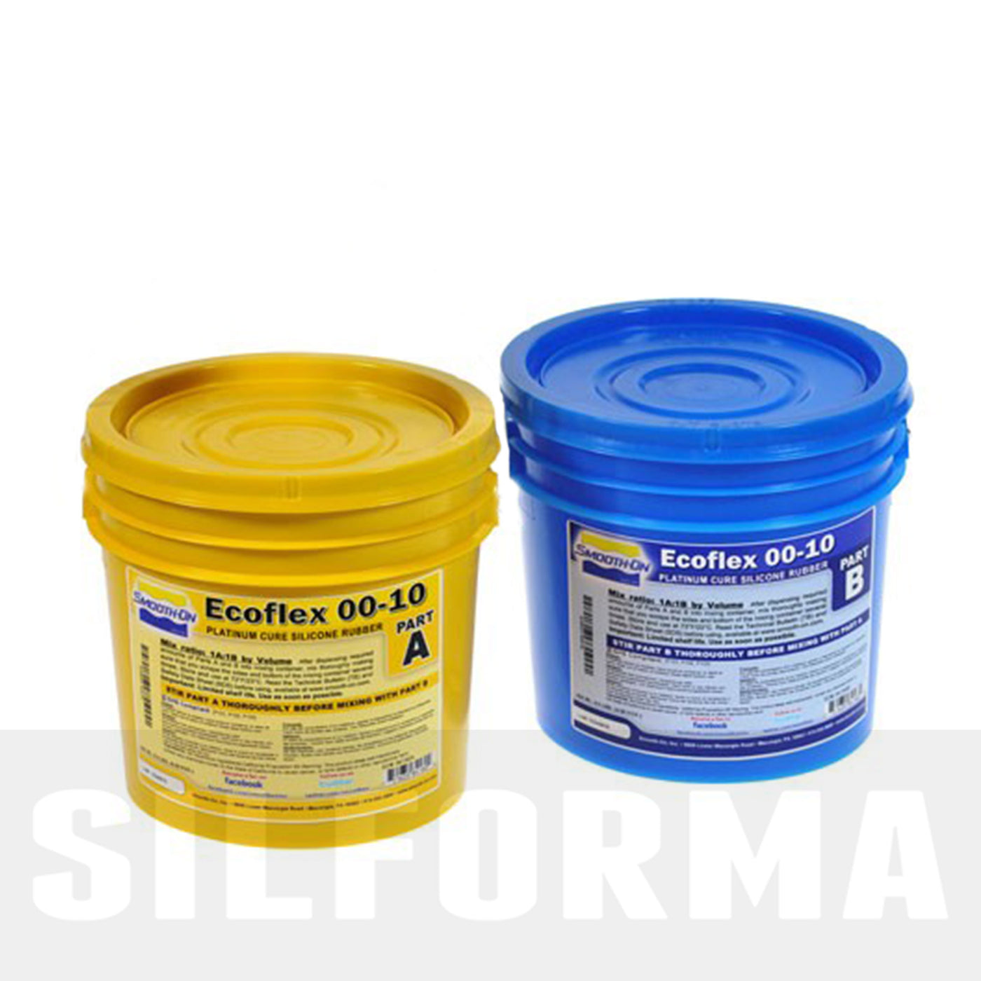 "Smooth-On" - platinum silikonas - "ECOFLEX SERIES 00-10"